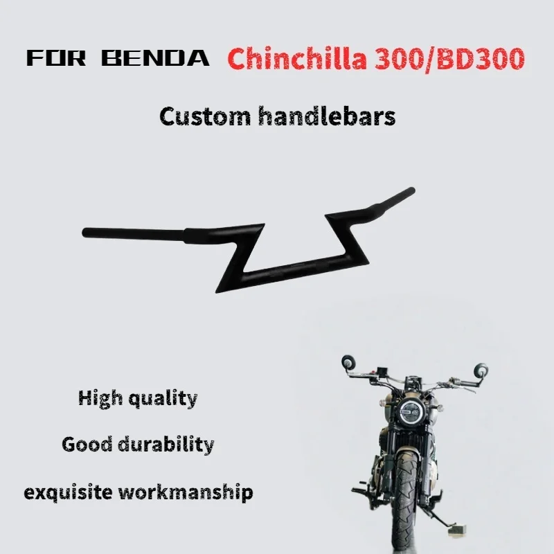 For Benda Chinchilla 300/Greystone 300 modified handlebar thickened carbon steel for a comfortable ride