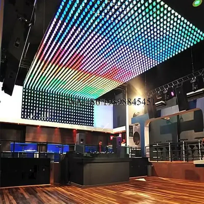 WMWMNU 2025 New Professional DMX512 LED Matrix Light with IP54 Rating for Nightclub Background RGBW Club Lighting Effects view 5