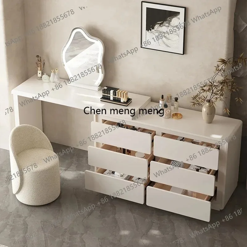 

K153 K153 Nordic Simple Design Dressing Table Esthetics Modern Makeup Luxury Vanity Table Elegant Trendy Schminktisch Bedroom