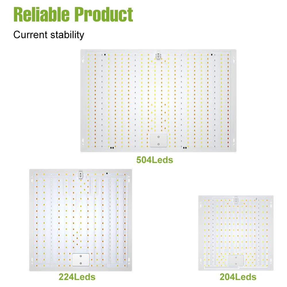 LED Quantum Board Grow Lights Full Spectrum UV IR EU/US Plug Two Modes For Greenhouse Flower Vegetables Plants  Cultivation Lamp