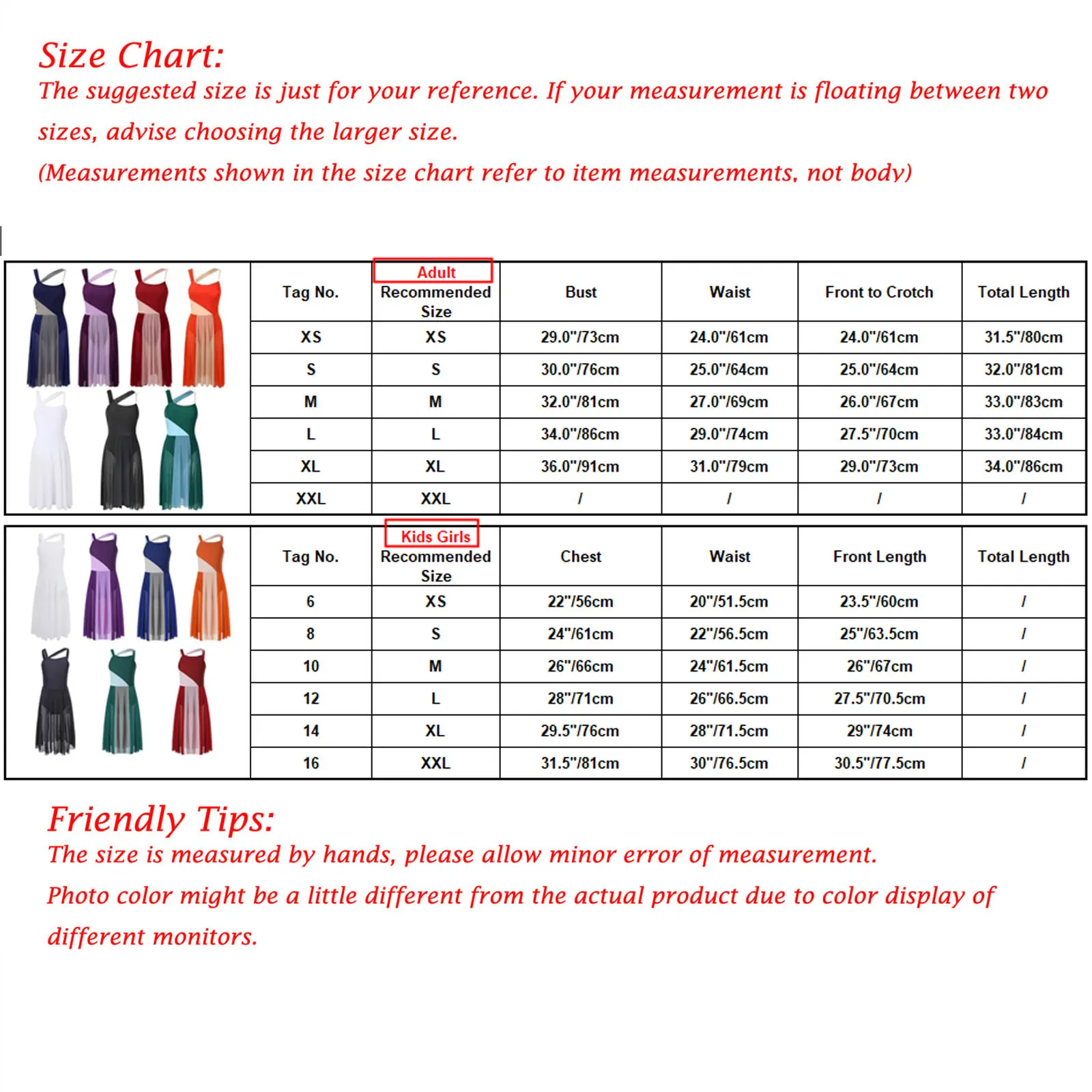 Womens Color Block Sleeveless Ballet Lyrical Dress Sheer Mesh Irregular Hem Dance Dress Modern Contemporary Performance Costume