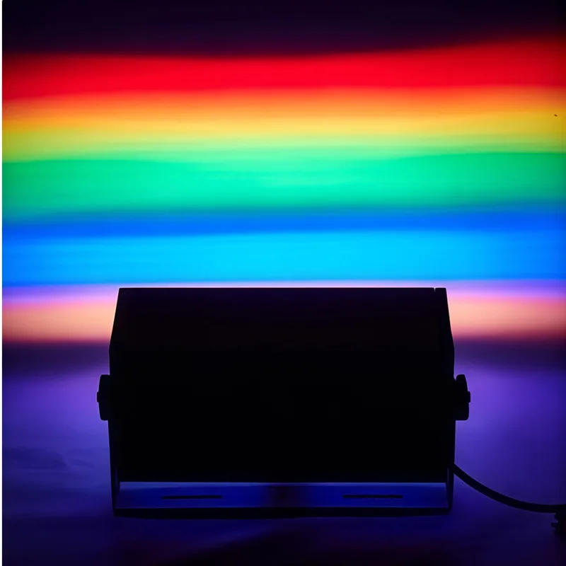 

Wash Lamp Colorful LED Rainbow Floodlight 40W 60W for Garden Street Lighting Outdoor Park Landscape Tree Illuminated Gazebo Lamp