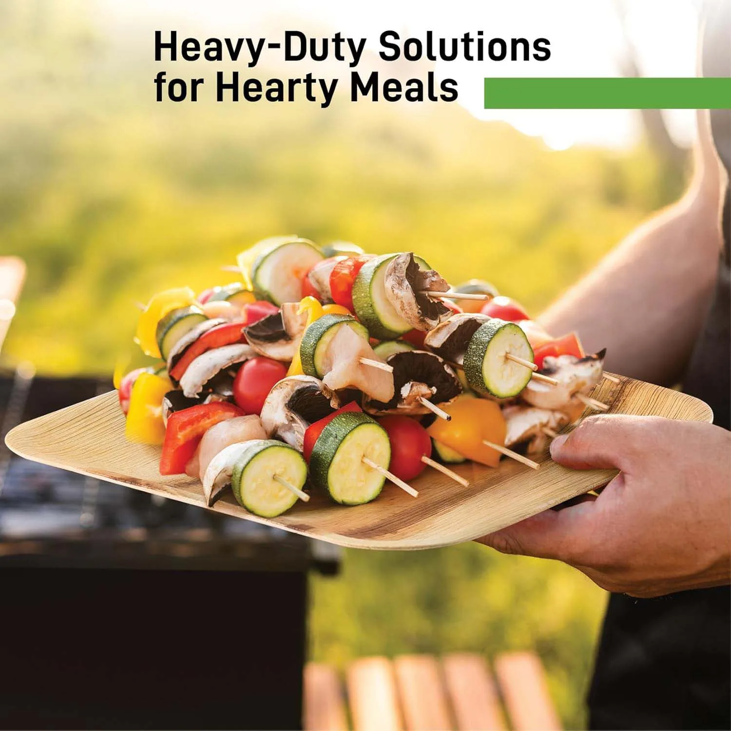 Disposable Party Appetizer Cooked Food Plate, Palm Leaf Material Can Be Stacked and Biodegradable Disposable Tableware, Suitable for Holiday Parties and Parties