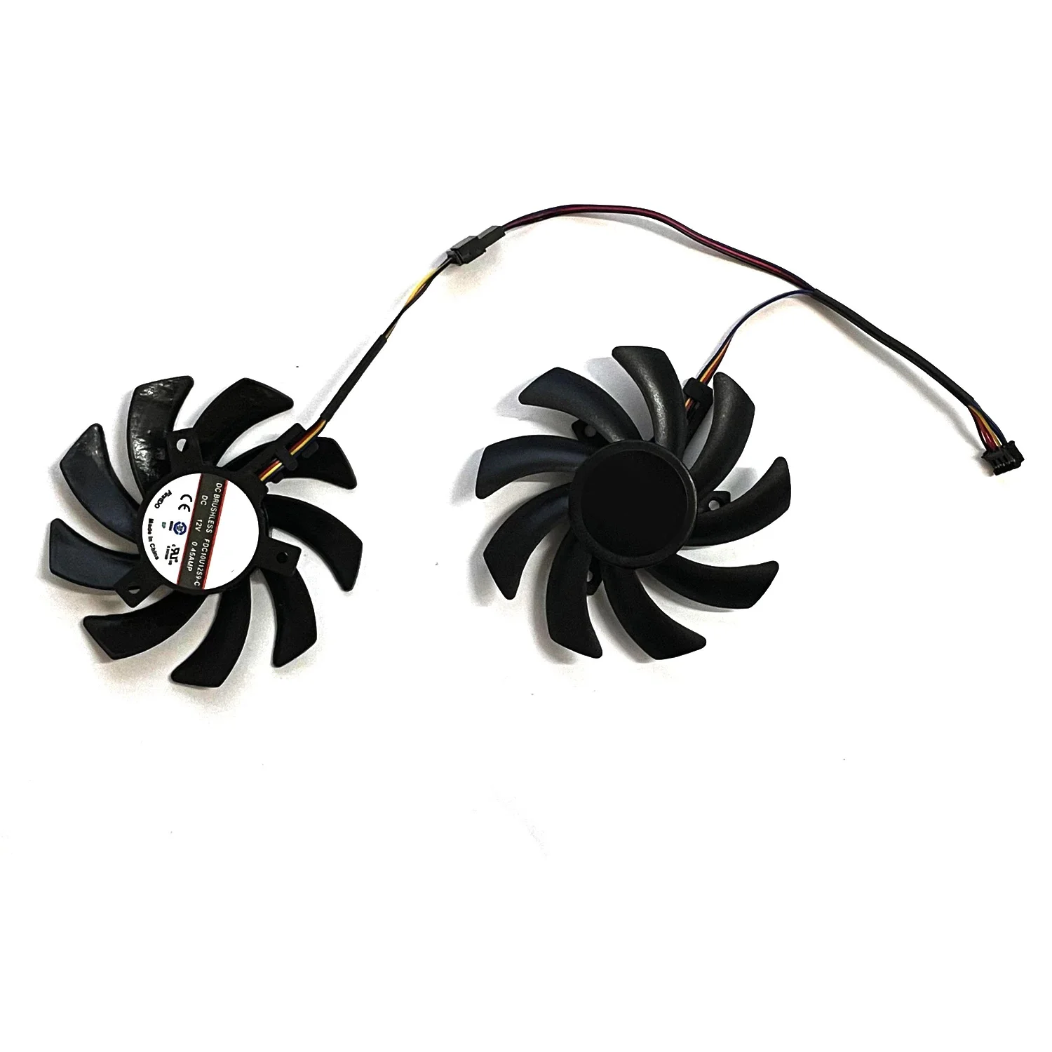 2 stuks FDC10H12S9-C dc 12v 0.45a 4pin 85mm voor saffier r9 270 280 280x 285 hd7850 7950 7970 grafische kaart fan