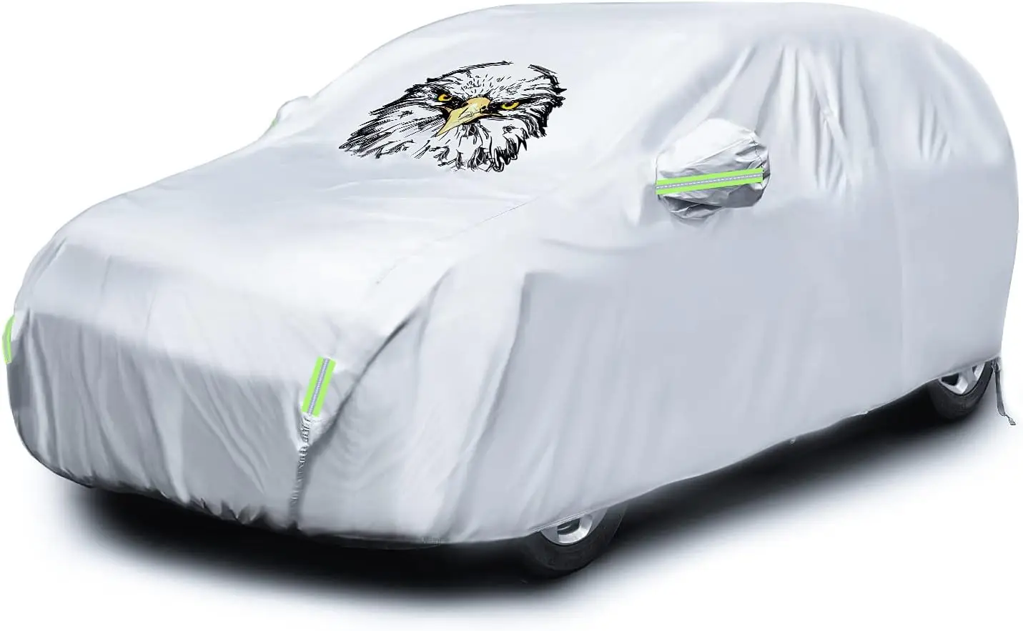 

Waterproof SUV Car Cover All Weather Protection with Zipper Design Universal Fit for 191-201 Inch SUVs