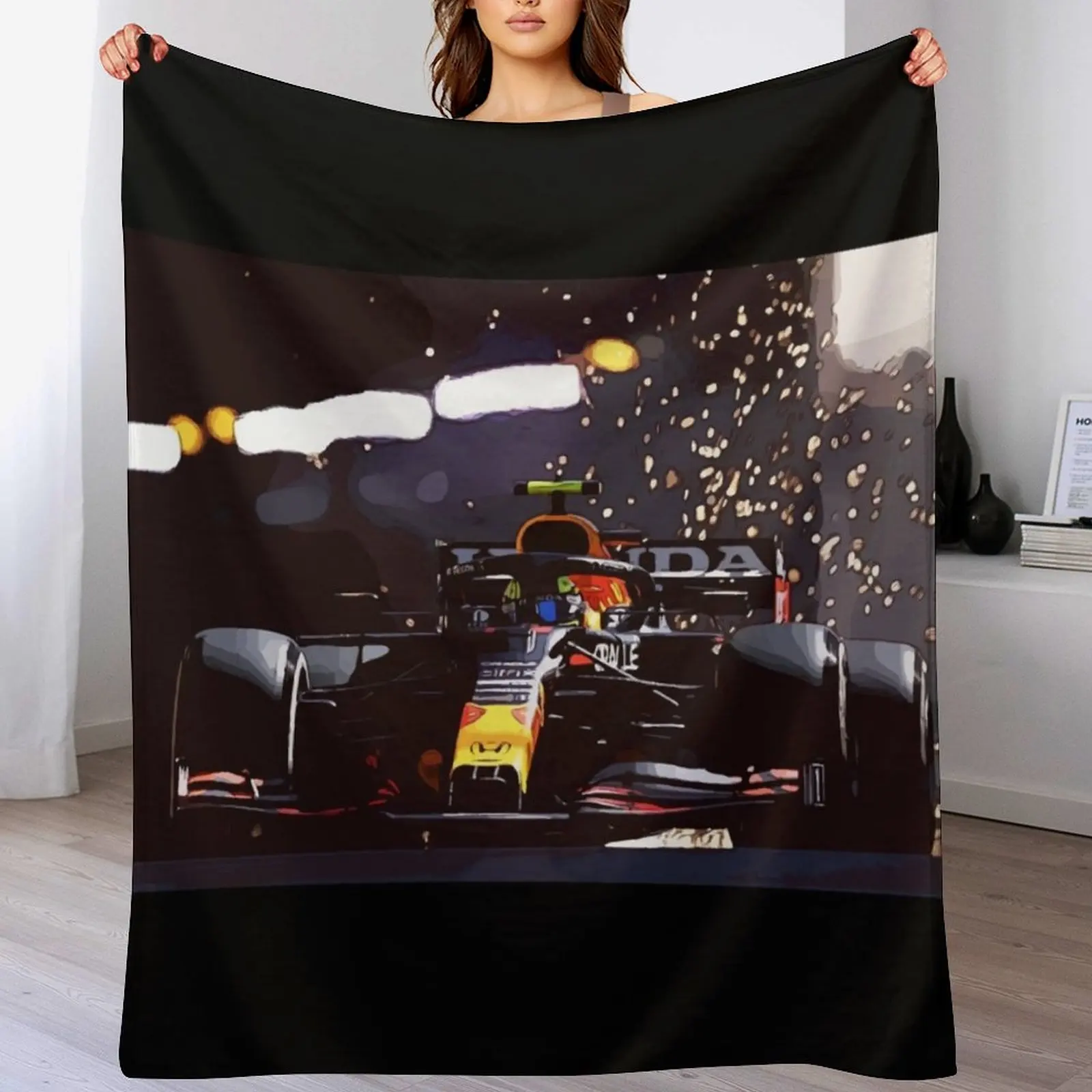 Max Verstappen Redbull Racing F1 Throw Blanket Soft Beds warm for winter Decoratives sofa bed Blankets