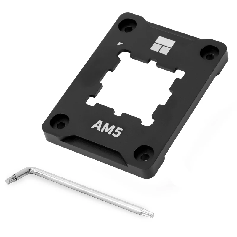 Thermalright ASF AMD AM5 BLACK V2 beveiligingsframe zwart computer CPU buigcorrectieframe AM5 anti-buigondersteuning
