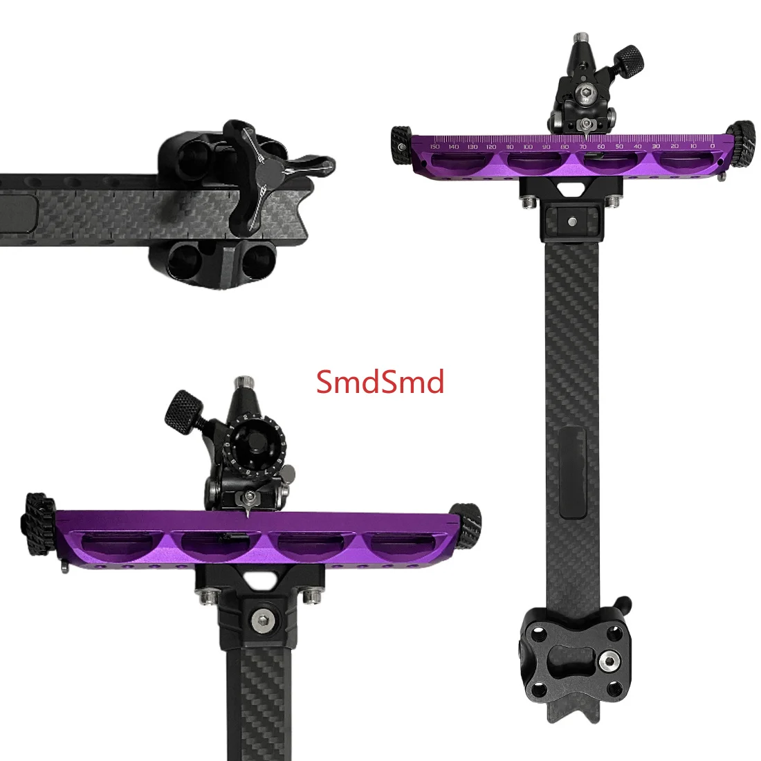 1PCS Adjustable Compound Bow Sight Pin Precise Carbon Fiber Frame Universal for Right Left Hand Target Archery Shooting Gear