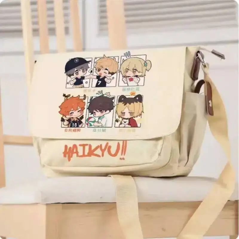 

Аниме Haikyuu Kozume Kenma Shoyo Hinata Косплей Повседневная Оксфордская школьная сумка через плечо Студенческий подростковый подарок B408 Хит