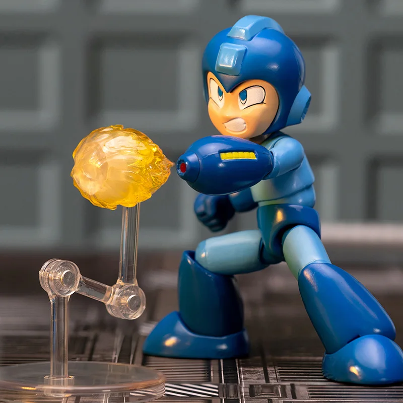 Mega Man Anime Figuur Jada Speelgoed 1/12 Vuur Man Bevroren Man Beweegbare Beeldje Pvc Standbeeld Speelgoed Ornament Kind Verjaardag Speelgoed Cadeau