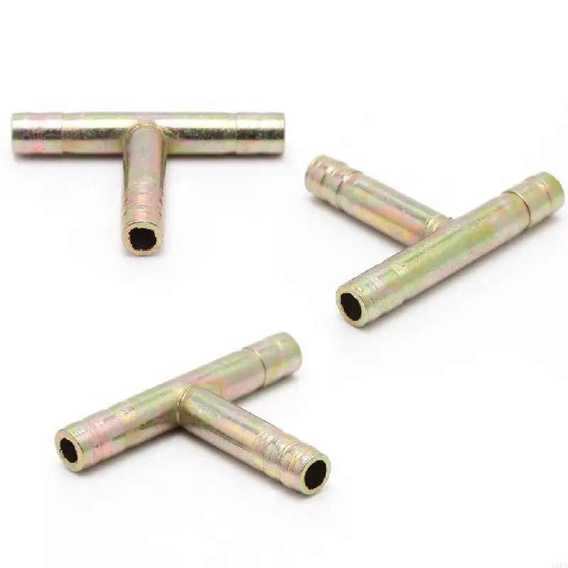 A2UD 8mm 5/16 "ティー3ウェイホース有刺鉄線エア燃料水パイプガスチューブ