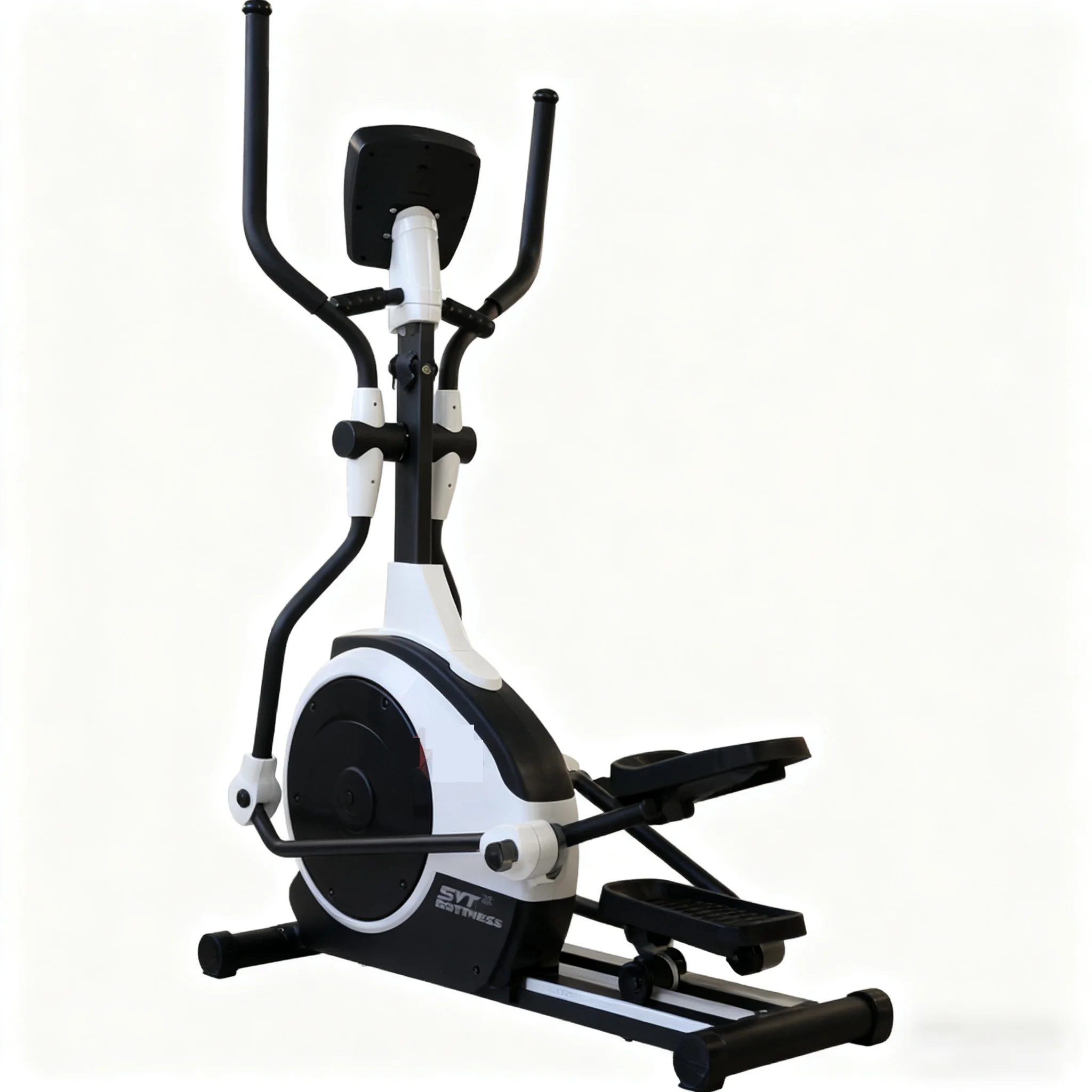 Manual Steel Elliptical Machine Dual Purpose Home Gym Commercial Cardio Training Equipment