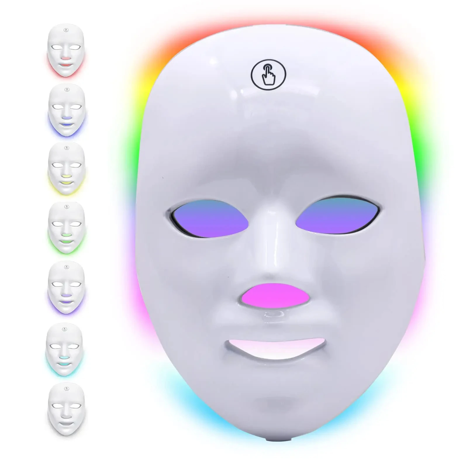 

Home 7-colour LED Mask Photonic Beauty Mask Anti-aging Wrinkle Rejuvenation Whitening Beauty Instrument Skin Care Tools Veya