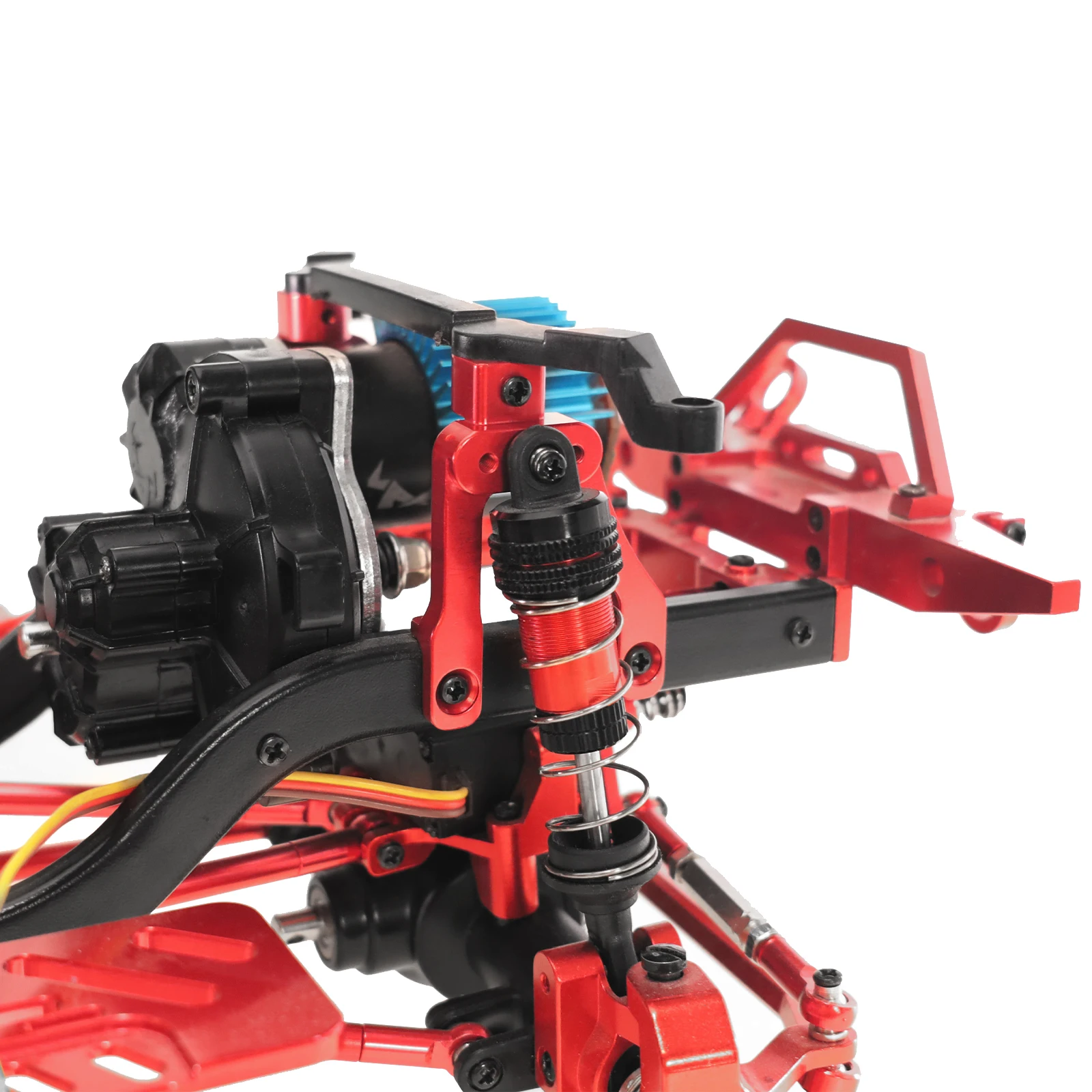 Metallstoßdämpferhalterung für MN128 MN86 MN86S G500 1/12 RC-Auto, aufgerüstet mit OP-Zubehör, nicht zerstörungsfreie Installation