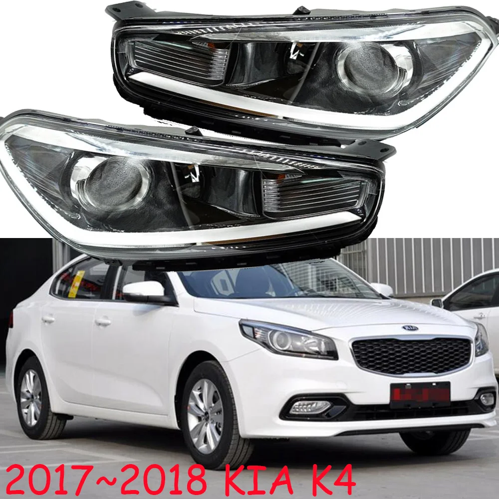 

1 шт., автомобильный бампер, фара для KIA K4, 2017 ~ 2018, автомобильные аксессуары, фара для KIA K4, противотуманная фара