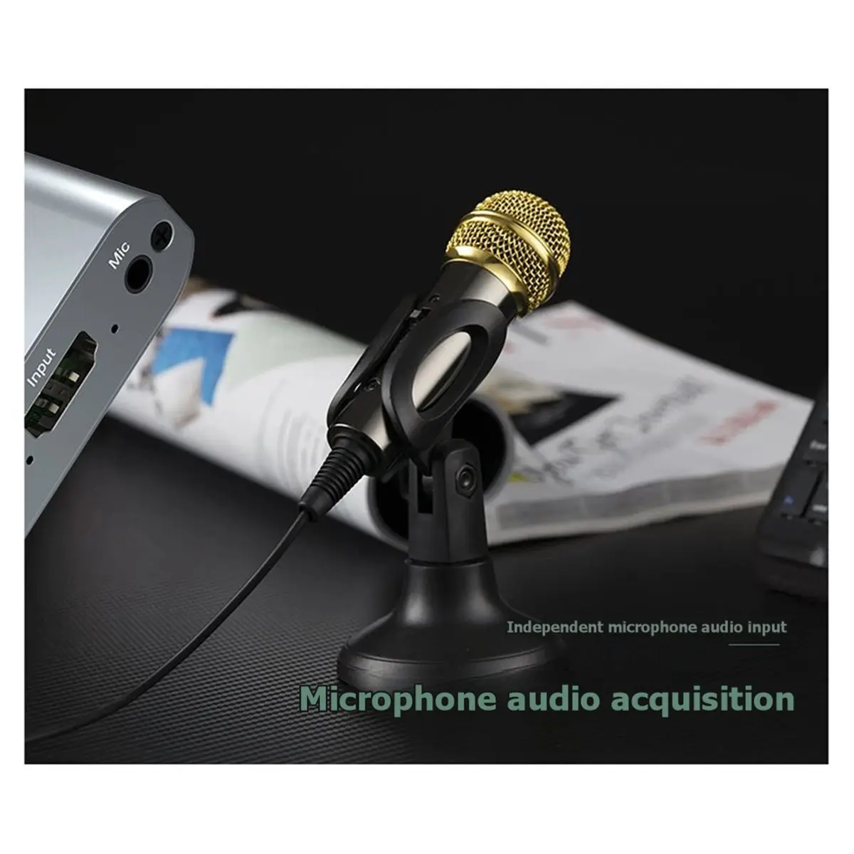 Dynamic USB Video Capture Card 4K@60Hz HDMI-Compatible Game Live Streaming Device 1080P HD Video Grabber Recording Box