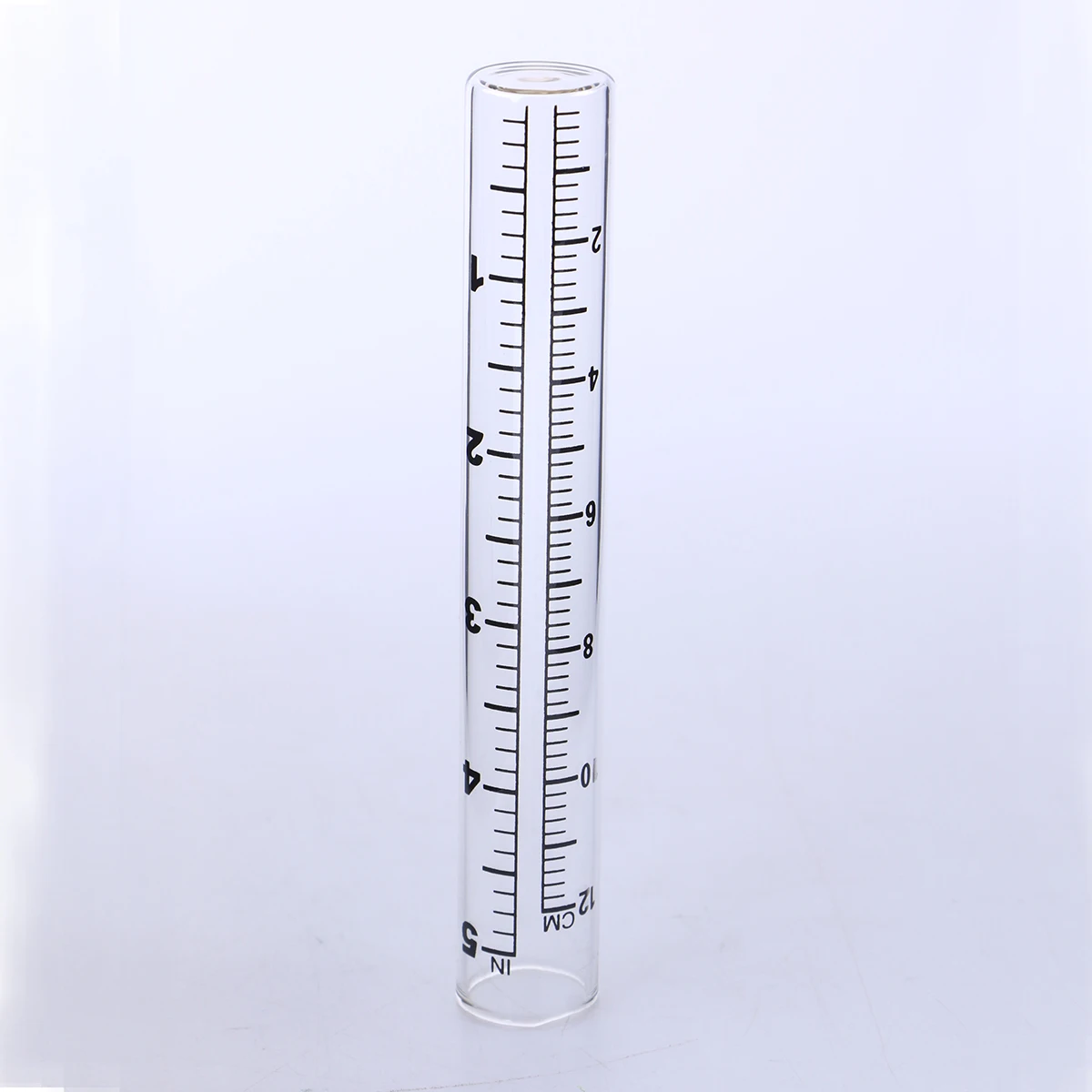 

2 Pcs Rain Gauge Test Tube Glass for Gauges Tubes Scale Guage
