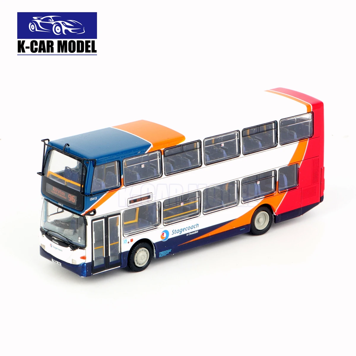 Britbus 1/76 Britain Stagecoach Double-decker Bus Car Diecast Model