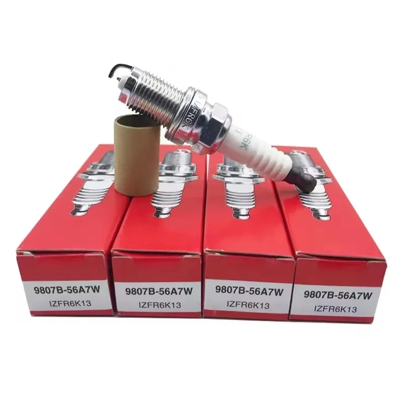

4PCS IRIDIUM SPARK PLUG 9807B-56A7W IZFR6K13 IZFR6K-13 for 6774 XP5224 SKJ20DRM13 SKJ20DR-M13 car ignition plug 980756A7W