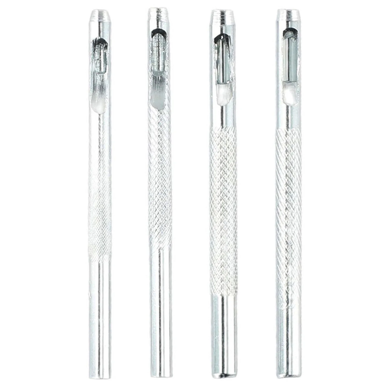 가죽 원형 구멍 펀칭 키트, 시계 밴드 벨트 구멍 펀처, 할로우 공예 DIY 수동 도구, 71mm, 2.5mm, 3/3mm, 4 개