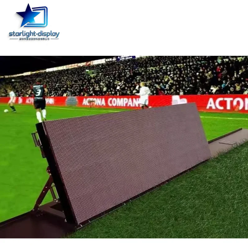 High Quality 960×960mm P10 Stadium Perimeter LED Display Outdoor Full Color Screen