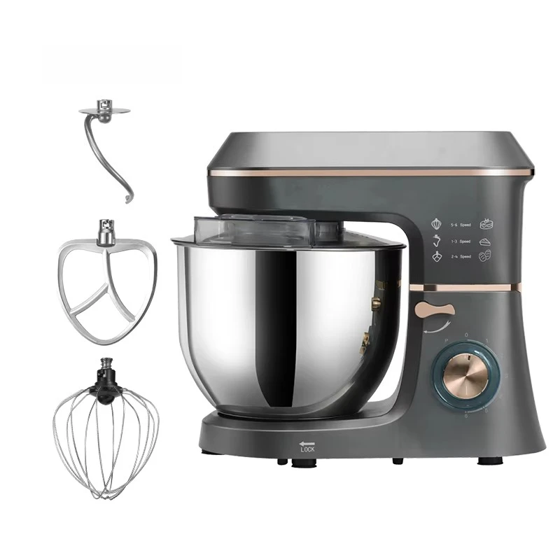 Professional Heads-up Design Stand Mixer, 10L Household Kitchen Appliance for Blending, Bread & Pizza Making