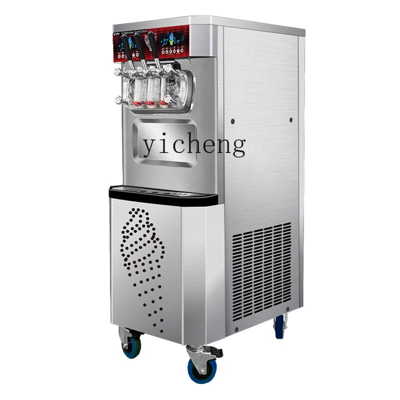 ZK Ice Cream Machine Commercial Soft Machine Automatic Ice Cream Vertical Ice Cream Machine Milk Tea Shop