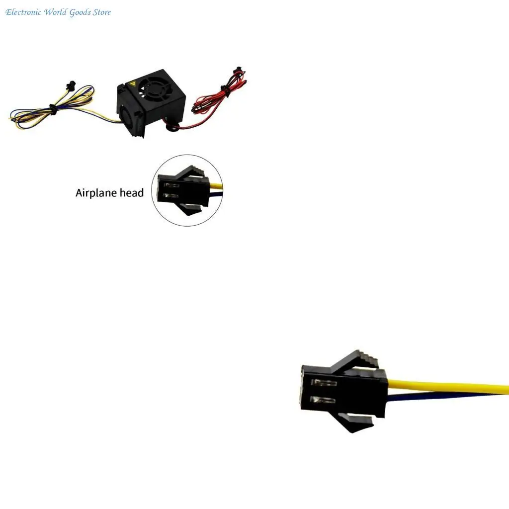 

A3PD для экструдера Ender5 Hotend, комплект охлаждающего вентилятора, 24 В, полностью собранный силиконовый чехол