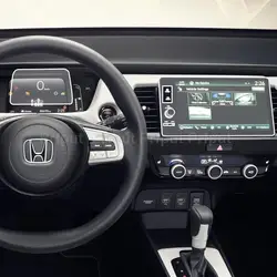 Car Navigtion Tempered Glass LCD Screen Protective Film Sticker Guard For Honda Jazz 2020 car gps infotainment Dashboard