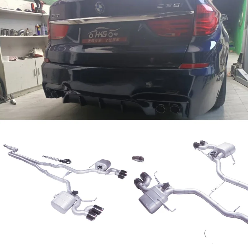 

【 Customized Product 】 Suitable for 10-2017 BMW 535GT 3.0T F07 N55 Catback with valve exhaust system, suitable for M5 diffuser
