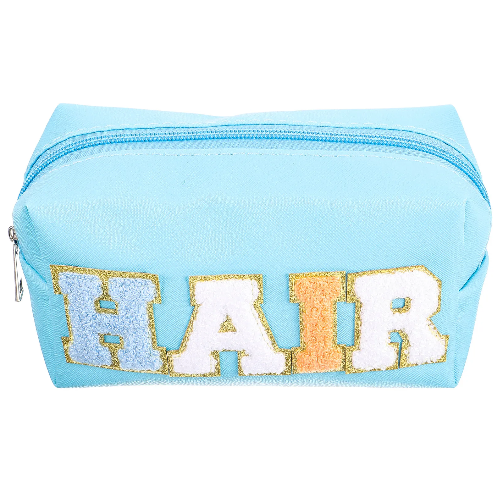 Small Makeup Bag Zippered Travel Pouch for Cosmetics Toiletries Jewelry Portable Lightweight Organizer Bag for Outdoor Tourism