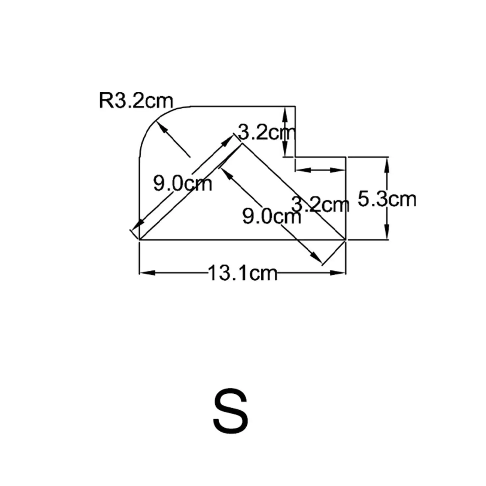 Patchwork Template Handmade Transparent Guide Accessories, Ruler for Measuring Craft