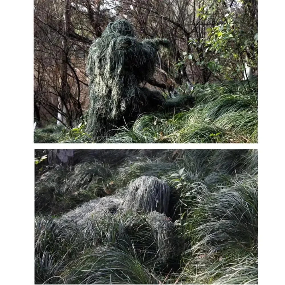 5 قطع الكبار موقع قراء البدلة هنتر التمويه الملابس جيلي دعوى الصيد دعوى الطيور الملابس #6