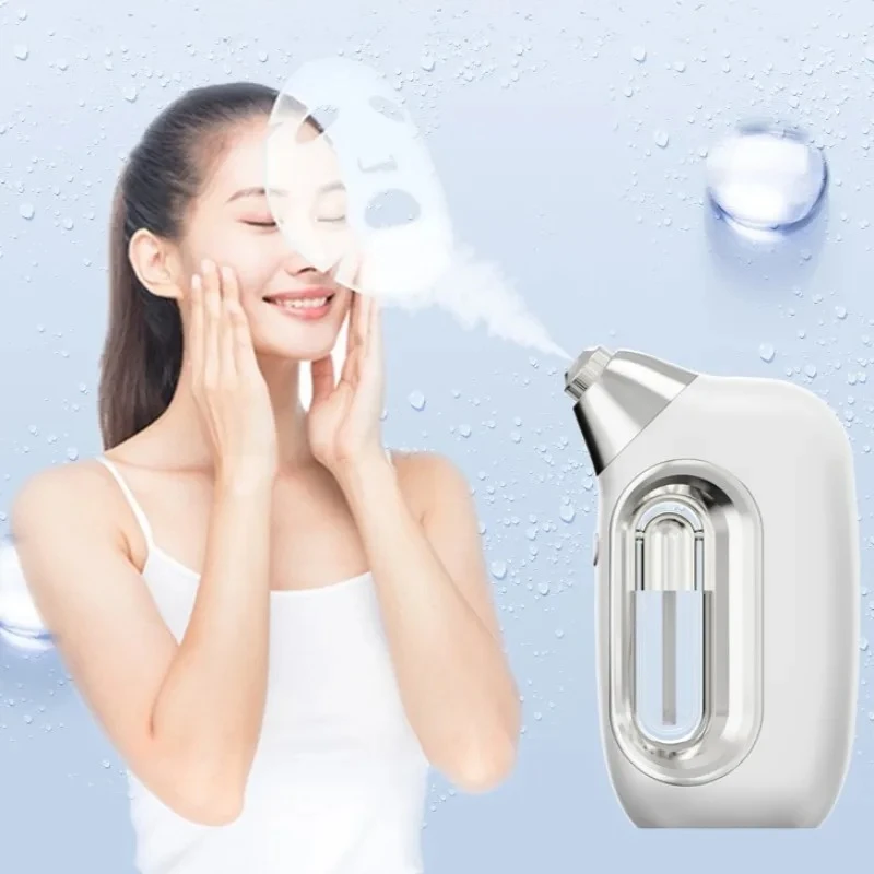 Professional Beauty Machine Women Skincare Oxygen Vaporizer Portable Self Face Steam Device Esthetician Facial Steam Devices