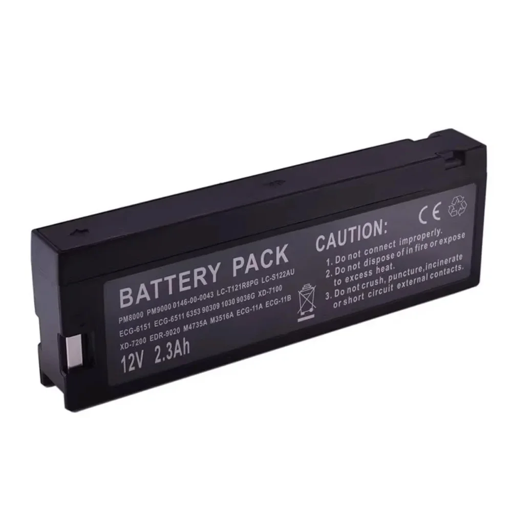 

Replacement Battery For Mindray PM9000 PM8000 IPM9800 PM7000 MEC1000 MEC1200 MEC2000 LCS-1912ANK LC-TA122PU Battery