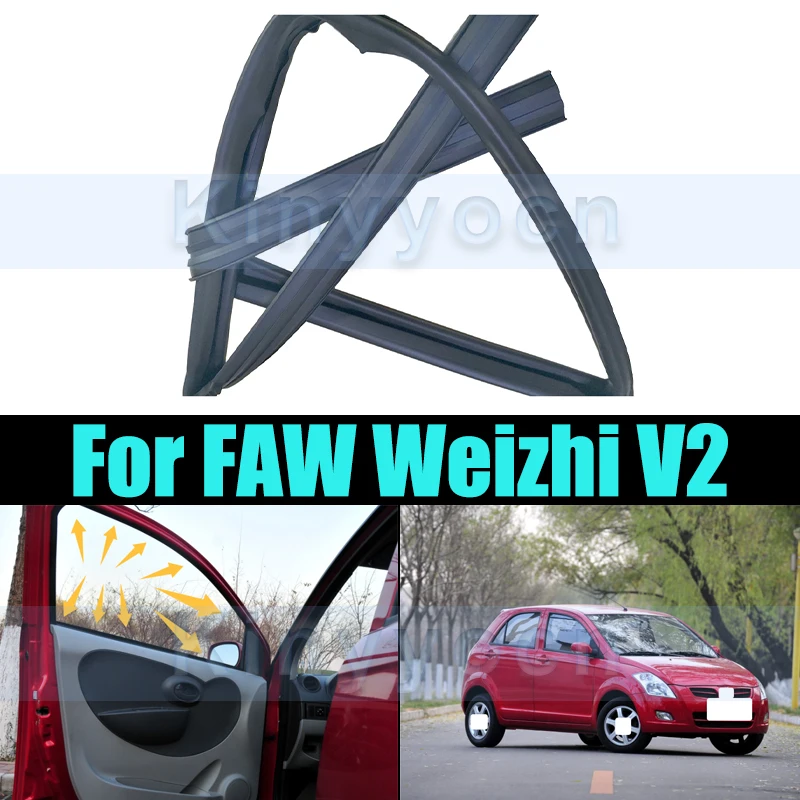 

Front/Rear Window Upper Rubber Strip For FAW Weizhi V2 Car Window Edge Windshield Roof Rubber Sealing Strip