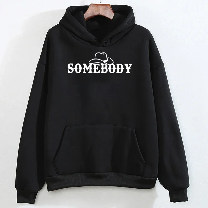 Couple Matching Hoodie Somebody’s Problem Somebody Graphic Long Sleeve Hat Shoes Hoodie Lover Sweater Y2K Fashion Unisex Hoodies