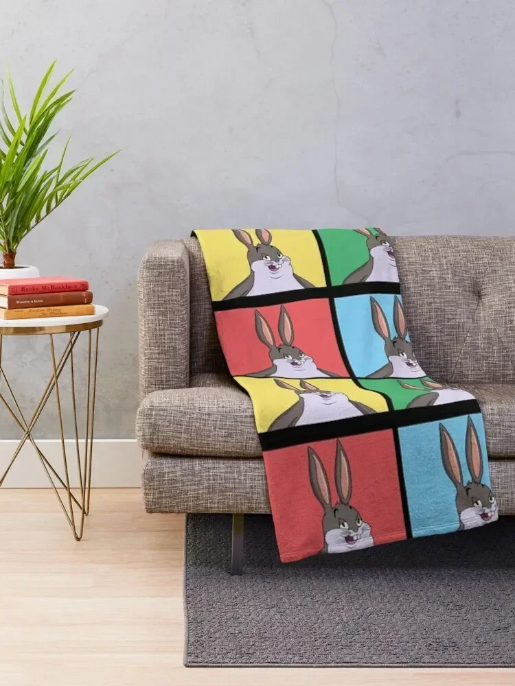 Big Chungus Cover Throw Blanket Hair Blankets Sofas Of Decoration Tourist Blankets