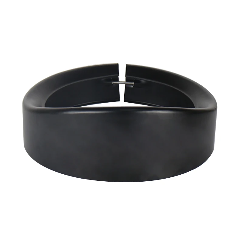 أسود/كروم 7 بوصة المصباح كشافات حلقة الكسوة حماية غطاء حماية غطاء ل هارلي بجولة الطريق الملك إلكترا الإنزلاق