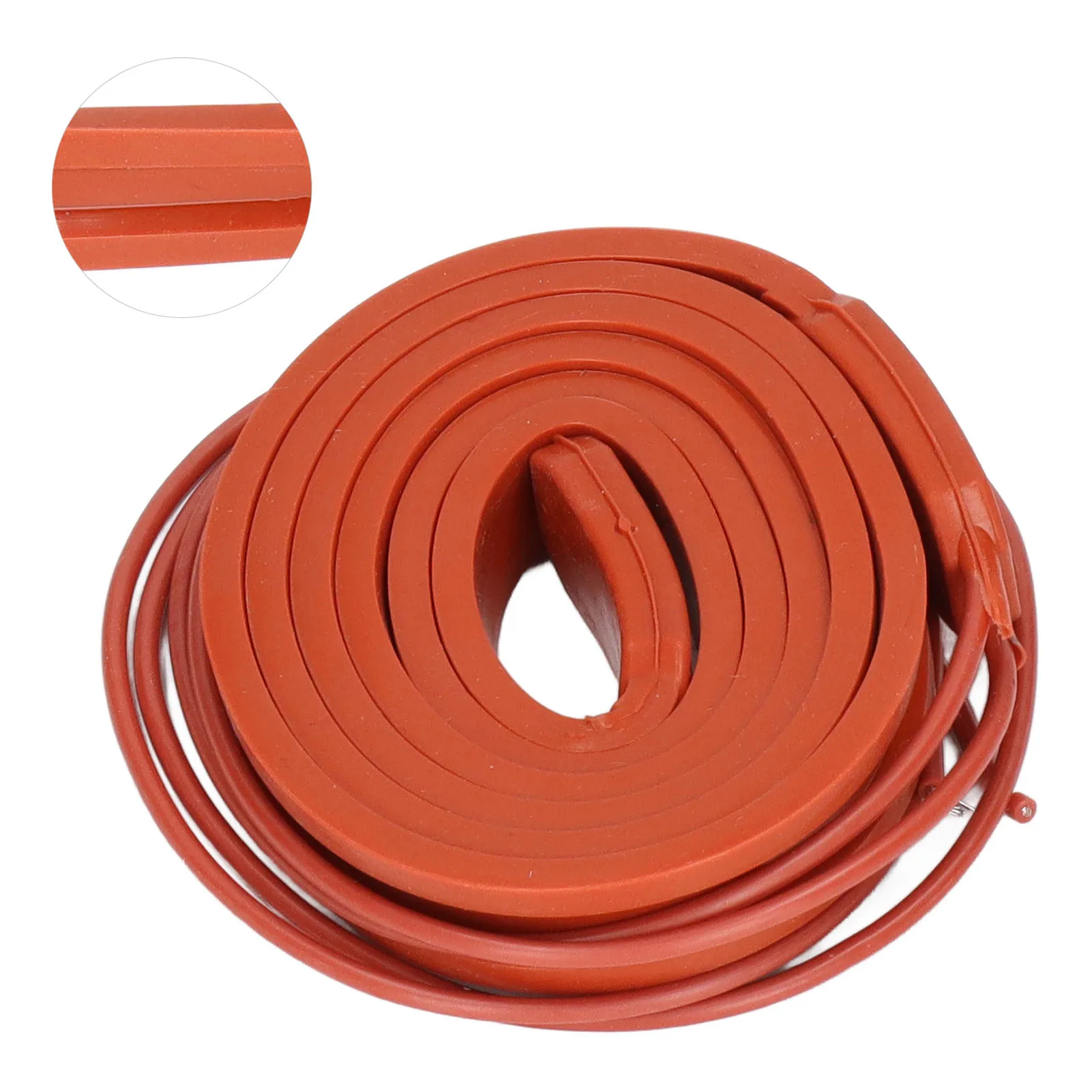 

Силиконовая нагревательная лента, водонепроницаемая, 15x1000 мм, 75 Вт, 220 В переменного тока