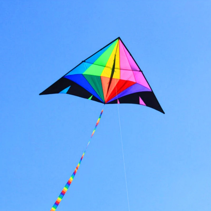 free shipping large diamond kite flying adults kites delta kites factory flying wing kitesurf kite eagle toy Outdoor toys Kite