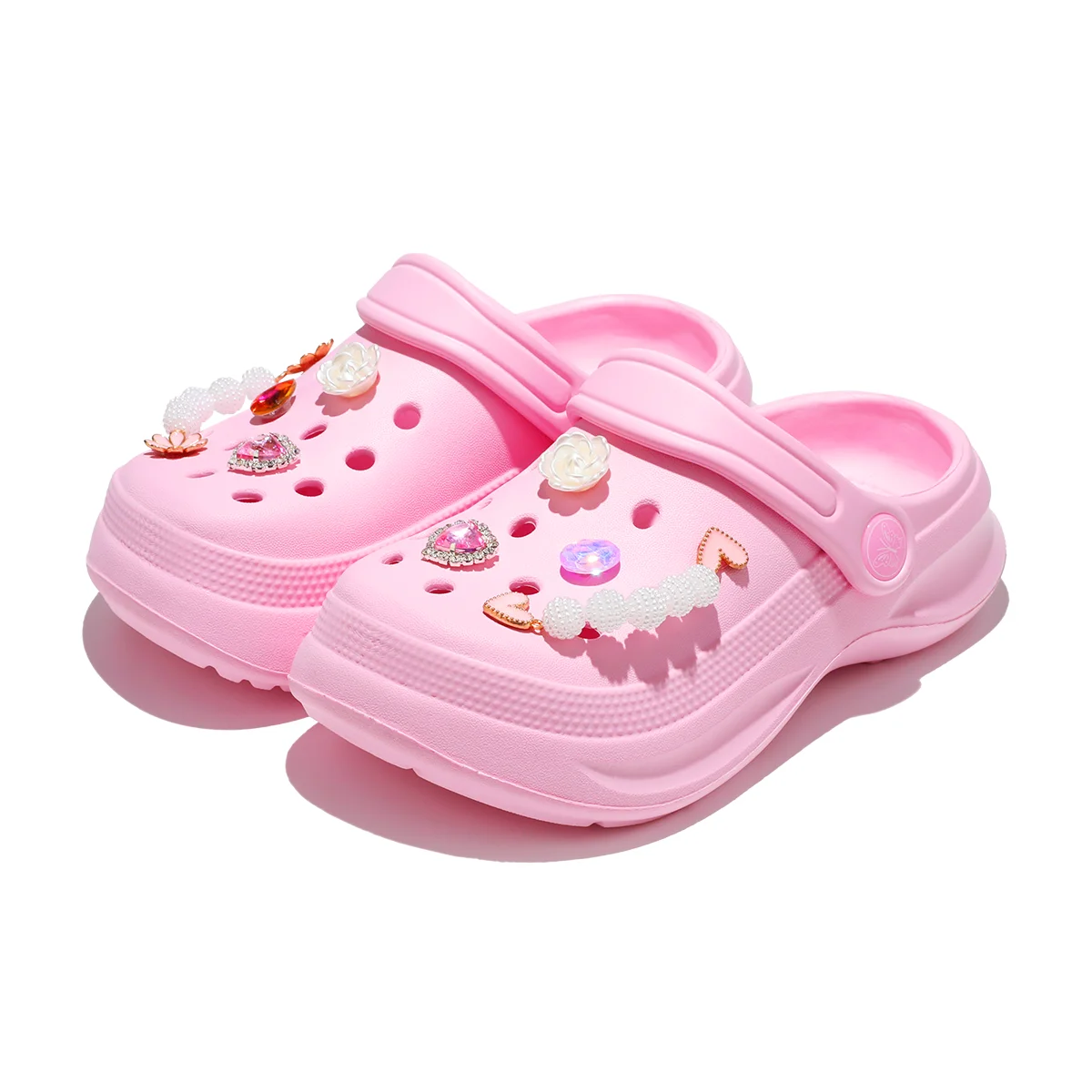 Kinder-Clogs und Pantoletten, Leichte EVA-Gartenschuhe, Rutschfeste Kindersandalen, Atmungsaktive Slip-On-Schuhe für Drinnen und Draußen 168 – Detail 7