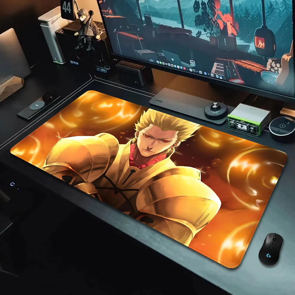 

Gilgamesh Fate Grand Order Game Mousepad New Arrivals Large Gaming Mousepad L XL XXL Gamer Mouse Pad Size For Keyboards Mat