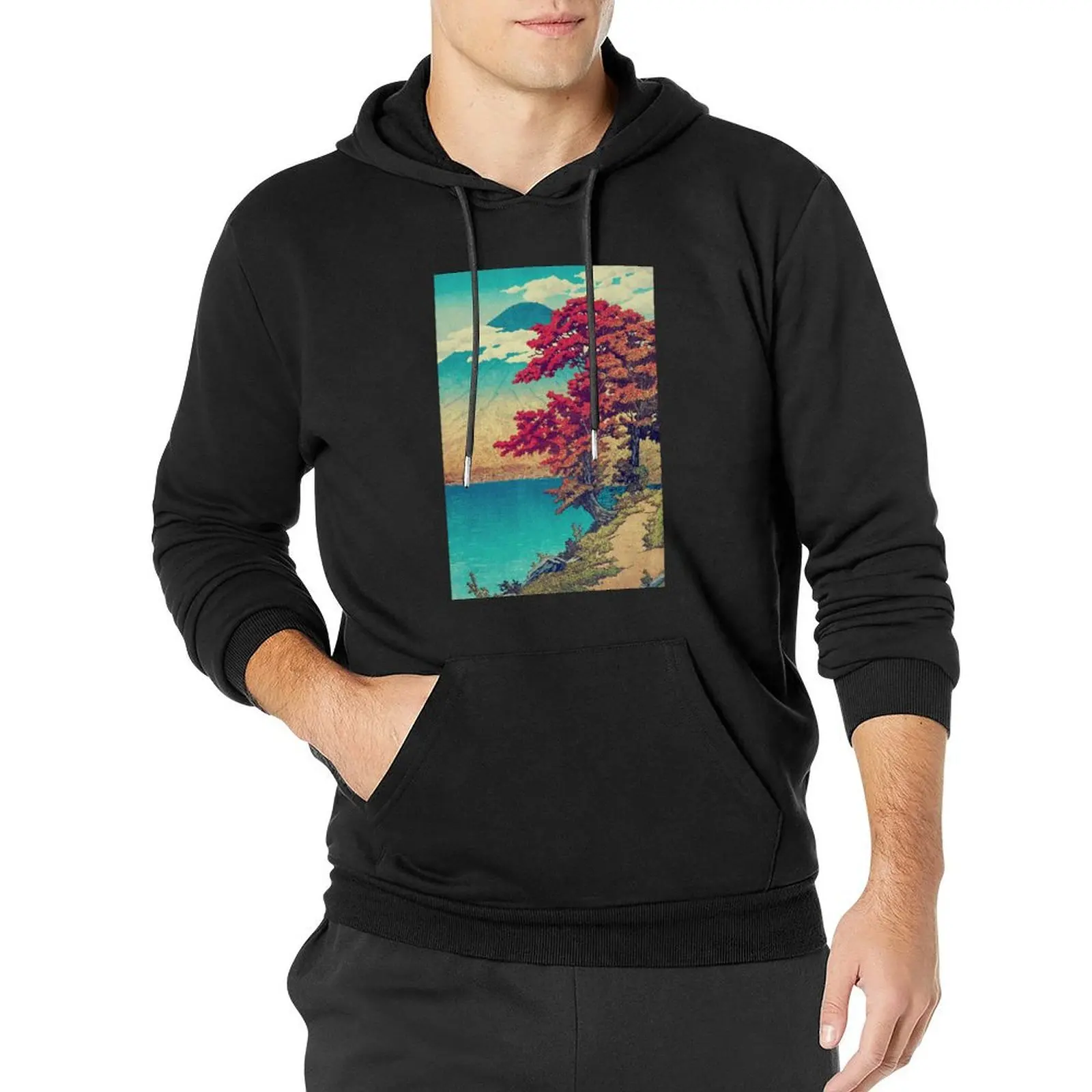 

The New Year in Hisseii - Nature Landscape Pullover Hoodie men wear clothes for men men's oversize hoodie
