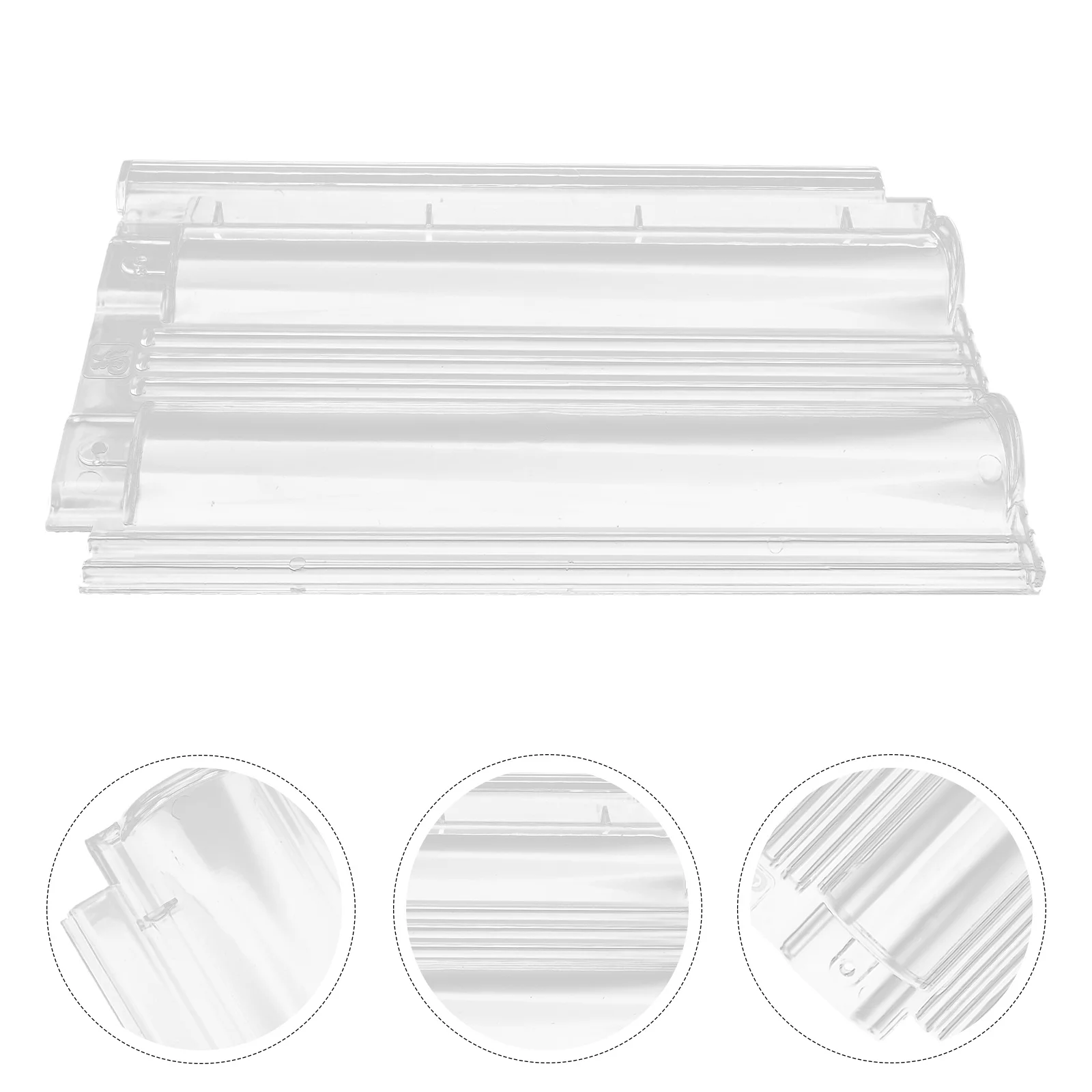 

Organic Glass Panel High Light Transmission Wave Design Greenhouse Roof Panel Sun Room Outdoor Plant Stand Roof