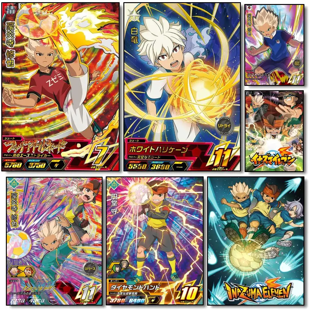Classic Anime I-Inazuma E-Eleven Poster Modern Minimalist Wall Art Prints for Bedroom Living Room Home Decor Interior Gift