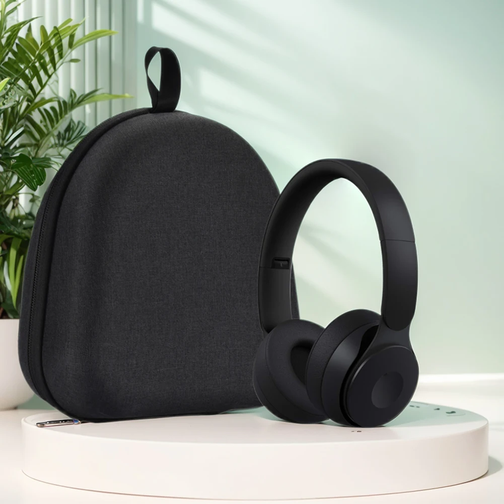 

Чехол для наушников, противоударный дорожный чехол с магнитной комнатой для кабеля для Beats Studio Pro/Studio 3/Solo 3 2 Pro