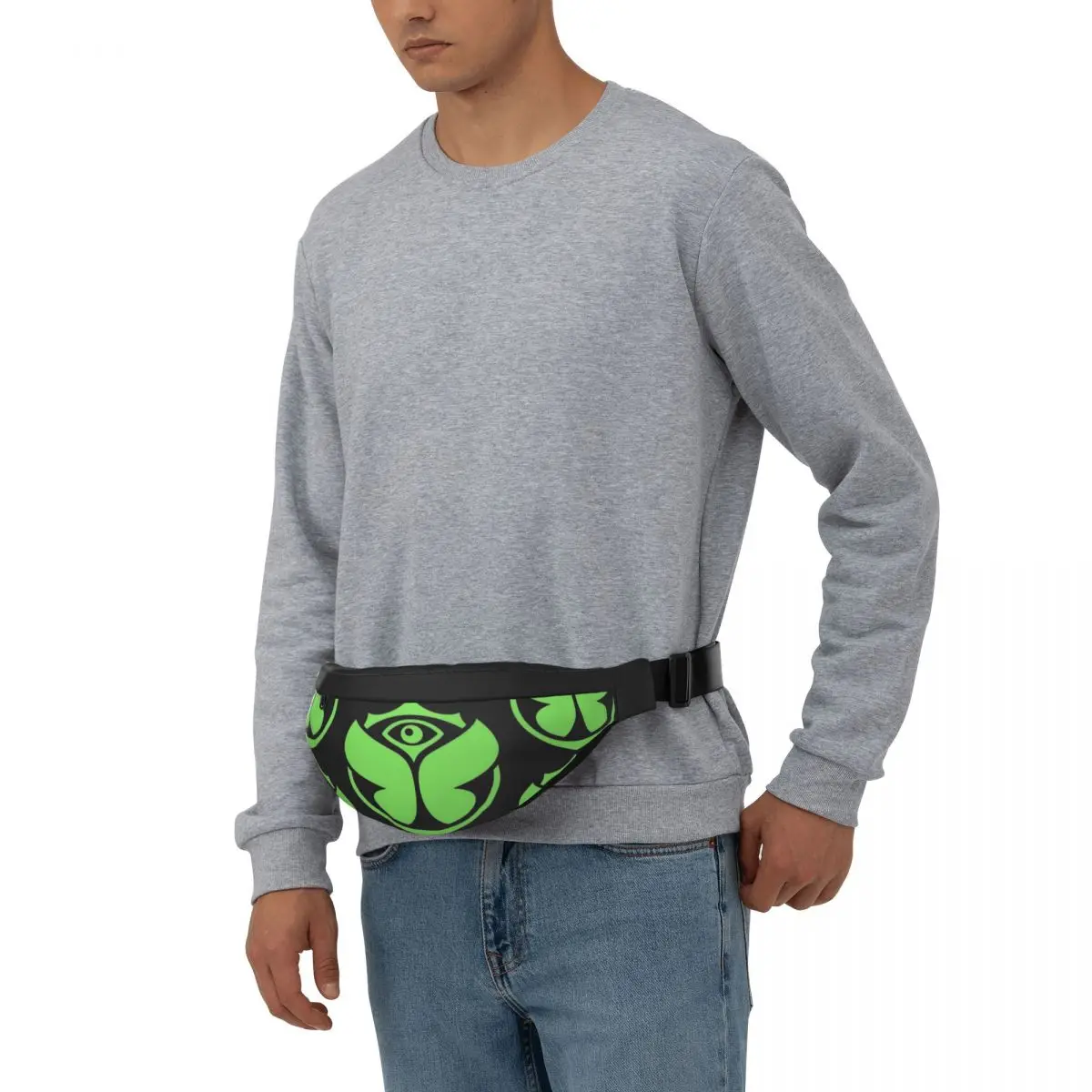 Marsupio Unisex Tomorrowland verde borse a tracolla multifunzione a tracolla borse a tracolla marsupio da viaggio corto