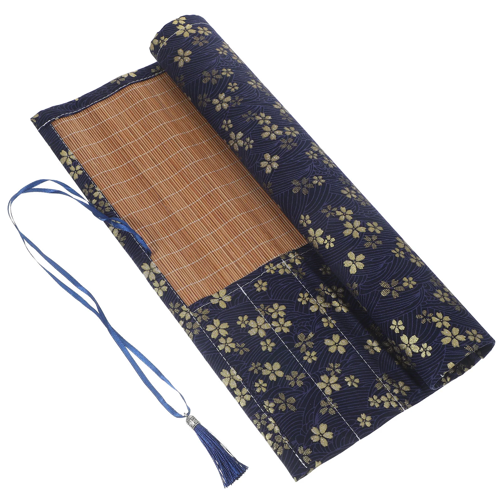 

Calligraphy and Painting Pen Bag Student Pencil Case Fabric Bamboo Stationery Bags