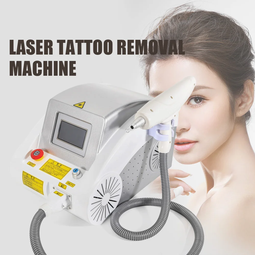 Hot Sale Q Switch Nd Yag Laser Therapy Machine Tattoo Removal Machine Wrinkle Remover Peeling Carbon Beauty Salon Beauty 1000W